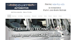 Desktop Screenshot of courtautomotive.com